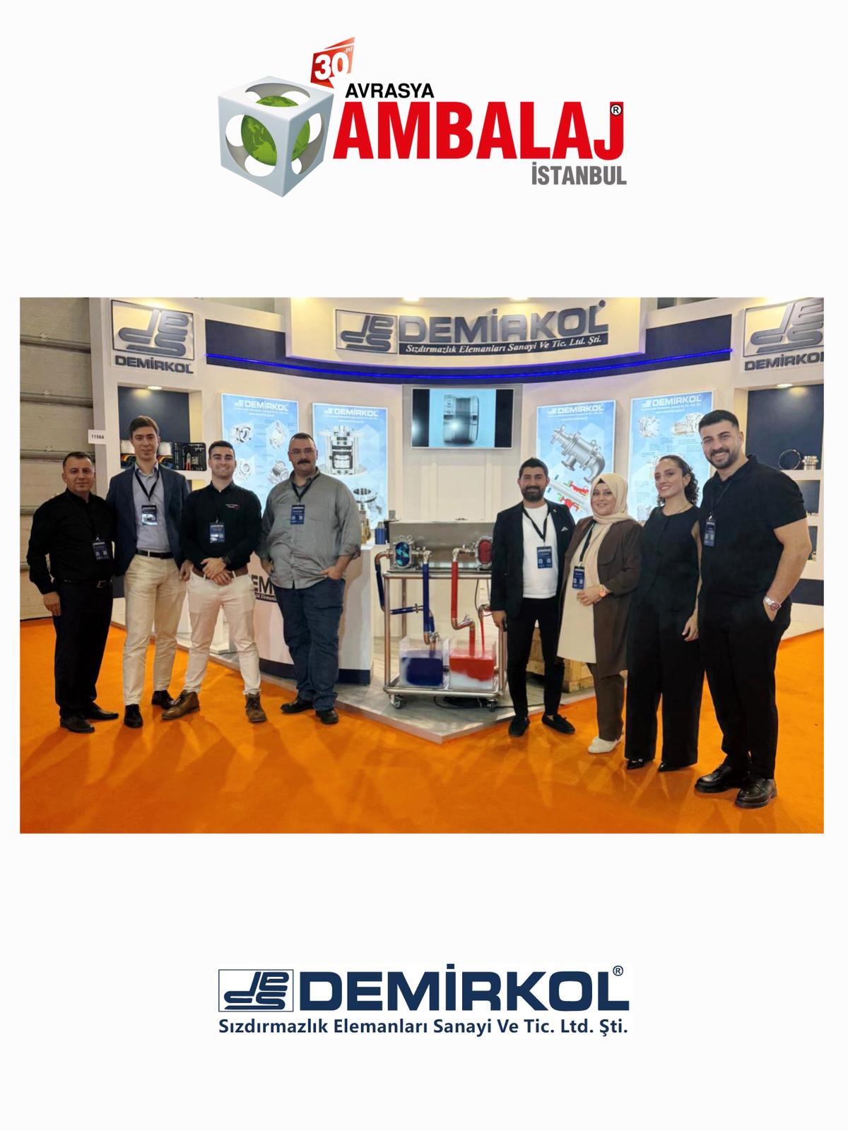 Demirkol Sealing Elements at the 2025 Eurasia Packaging Fair