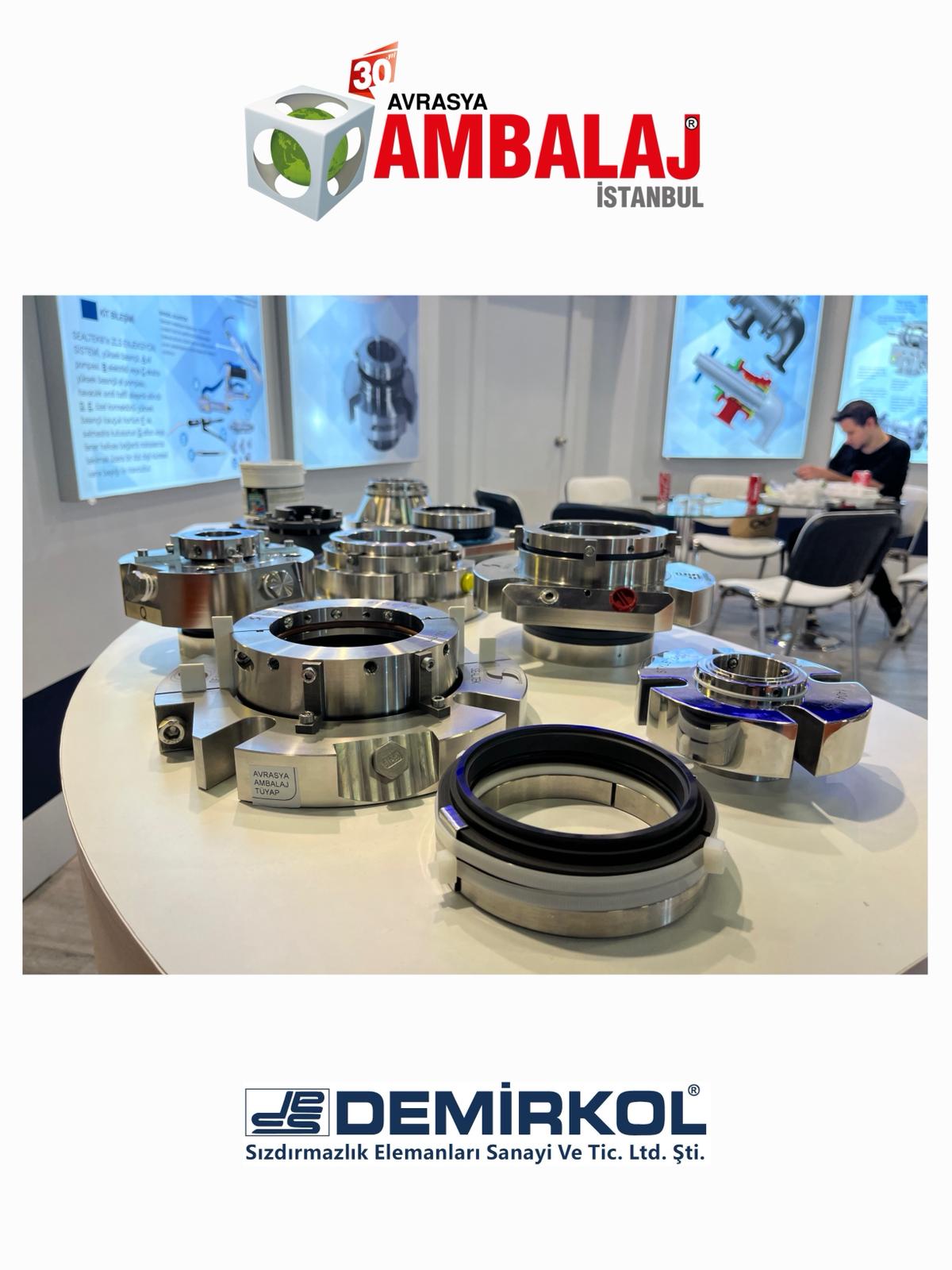 Demirkol Sealing Elements at the 2025 Eurasia Packaging Fair